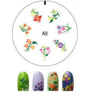 Nail Art Stamping with Enas Stampers