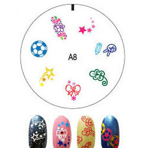 Nail Art Stamping with Enas Stampers