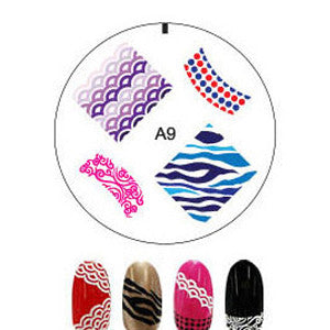 Nail Art Stamping with Enas Stampers