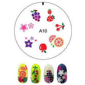 Nail Art Stamping with Enas Stampers