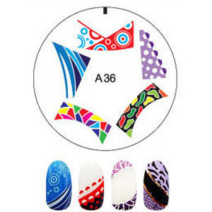 Nail Art Stamping using Enas Stampers