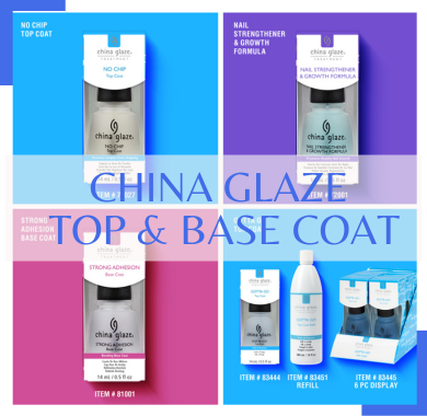 China Glaze Top &amp; Base Coat