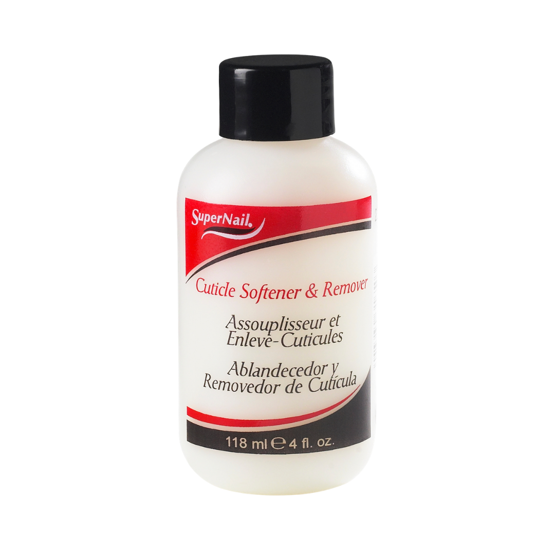 SuperNail Cuticle Softener & Remover bottle, 118 ml (4 fl. oz.