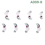 Nail Art Stickers - Gems, Jewelry, Lace