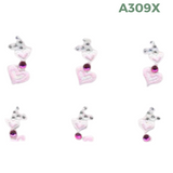 Nail Art Stickers - Gems, Jewelry, Lace