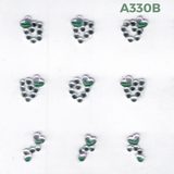 Nail Art Stickers - Gems, Jewelry, Lace