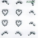 Nail Art Stickers - Gems, Jewelry, Lace