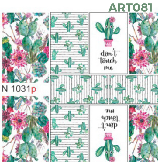 Water Slider / Decal Nail Art - Part 1