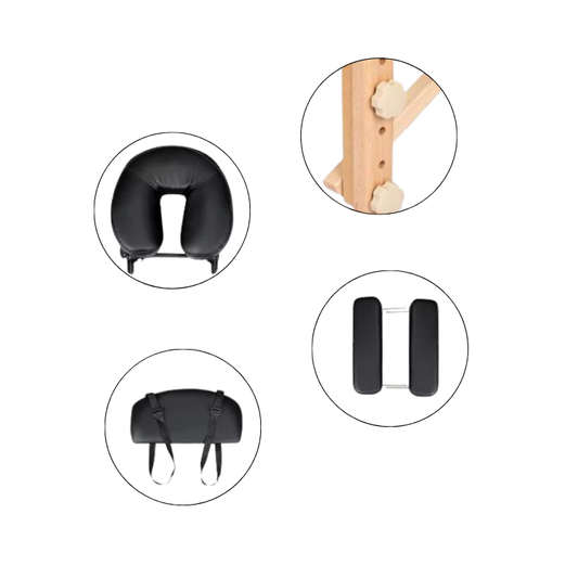 Portable Bed - Black PVC