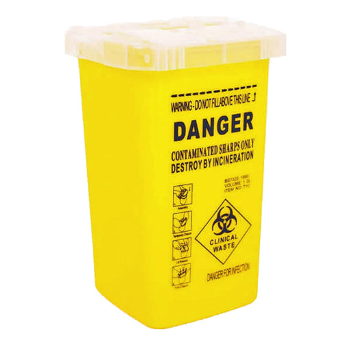 Plastic Sharps Bin