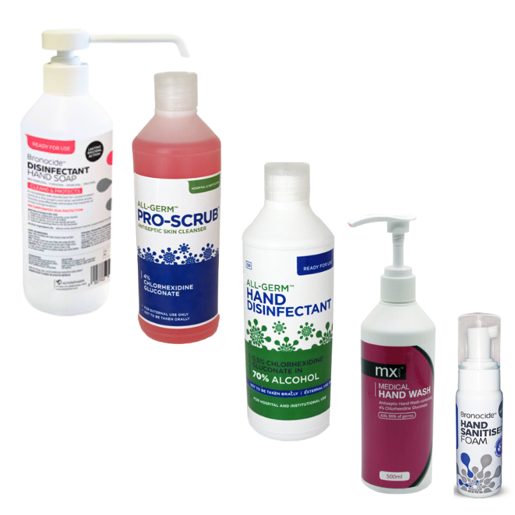 Waterless Hand Washes & Sterilizers