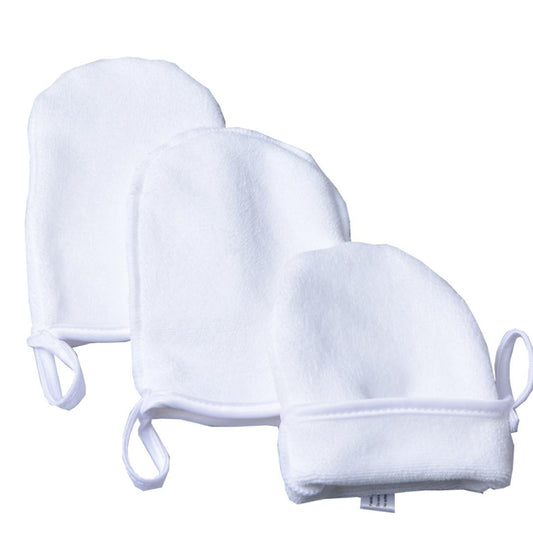 Facial Mittens White BLACK FRIDAY