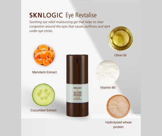 SKNLOGIC Eye Revitalize with Mandarin 15ml