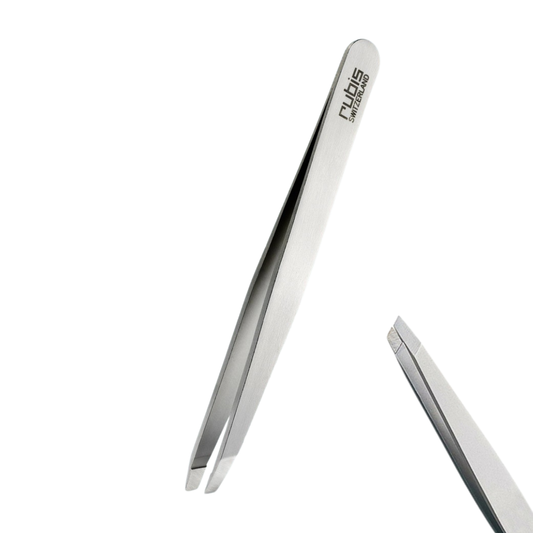Rubis Oblique Tweezers