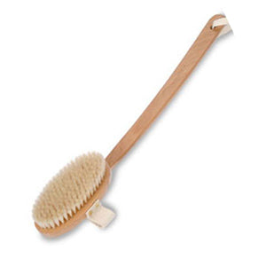 Single Sided Body Brush with Handle