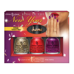 Ring in the New Year Pack China Glaze Nail Varnish