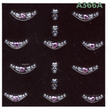 Nail Art Stickers - Gems, Jewelry, Lace