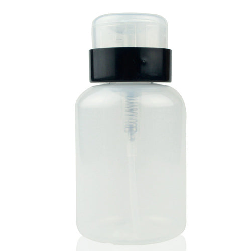 Twist Locking Plastic Liquid Pump Bottle which spray liquid upwards when top pressed down