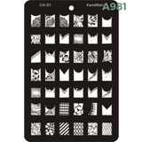 Nail Art Stamping Plates - Konad