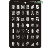 Nail Art Stamping Plates - Konad