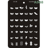 Nail Art Stamping Plates - Konad