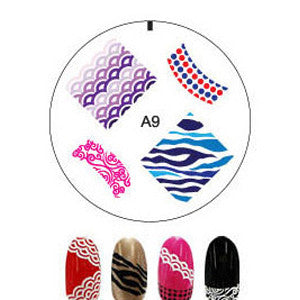 Nail Art Stamping with Enas Stampers 