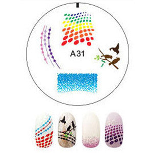 Nail Art Stamping using Enas Stampers