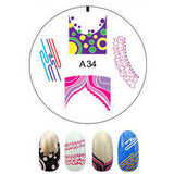Nail Art Stamping using Enas Stampers