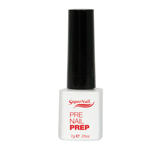 Supernail Pre Nail Prep eliminates moisture from the nails to improve adhesion