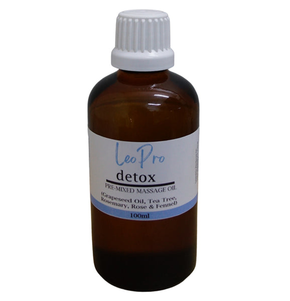 Pre-Blended  Massage Oil 100ml - Detox