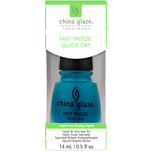 Top Coat Fast Freeze Quick Dry Dropper China Glaze