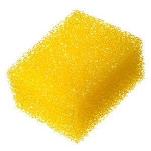 Yellow Body Exfoliating Sponge