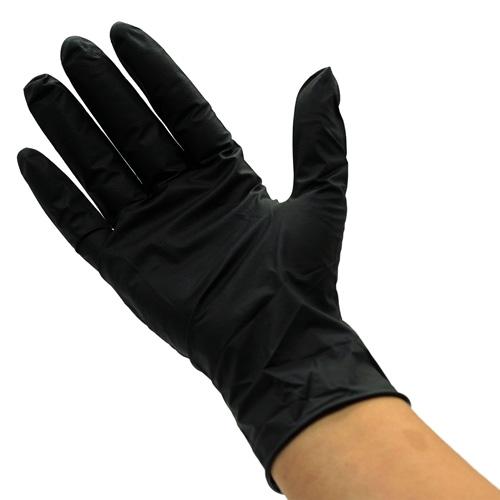 Medium Black Nitrile Gloves 50 pairs