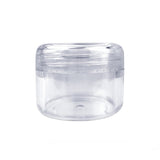 Clear Plastic Sample Container 20ml with Screw on Lid