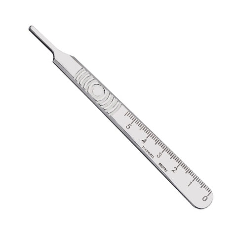 Swann Morton No3 Stainless Steel Surgical Handle  for Dermaplaning blades