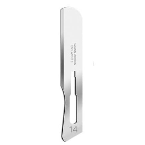 Swann Morton No 14 Carbon Sterile Blade for dermaplaning