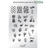Nail Art Stamping Plates - Konad