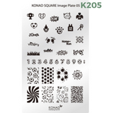 Nail Art Stamping Plates - Konad