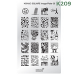 Nail Art Stamping Plates - Konad