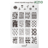 Nail Art Stamping Plates - Konad