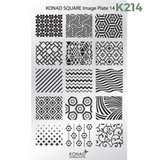 Nail Art Stamping Plates - Konad