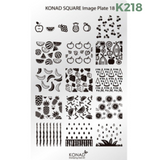 Nail Art Stamping Plates - Konad