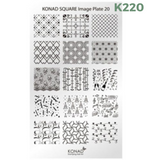 Nail Art Stamping Plates - Konad