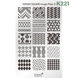 Nail Art Stamping Plates - Konad