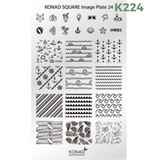 Nail Art Stamping Plates - Konad