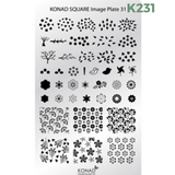 Nail Art Stamping Plates - Konad