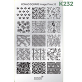 Nail Art Stamping Plates - Konad