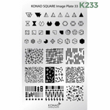 Nail Art Stamping Plates - Konad
