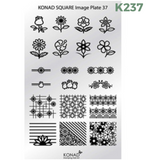 Nail Art Stamping Plates - Konad