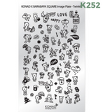 Nail Art Stamping Plates - Konad